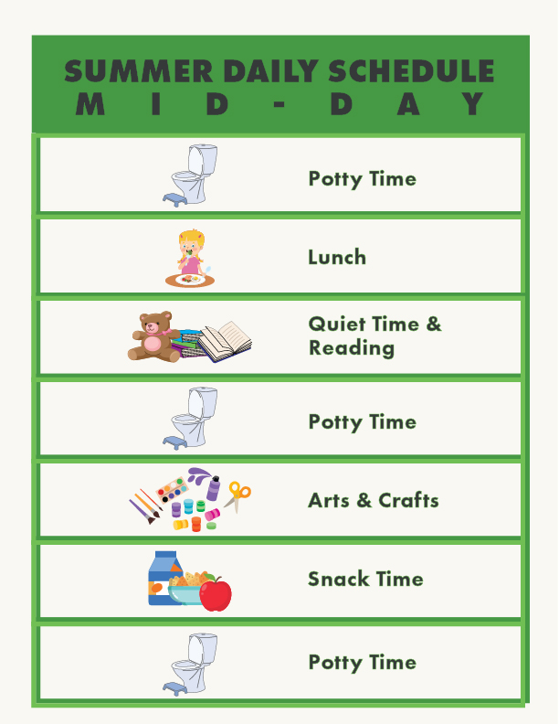 Mid-Day Schedule